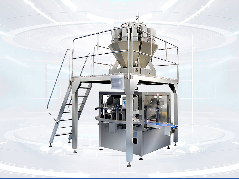 整套给袋式自动91麻豆免费视频网站生产线