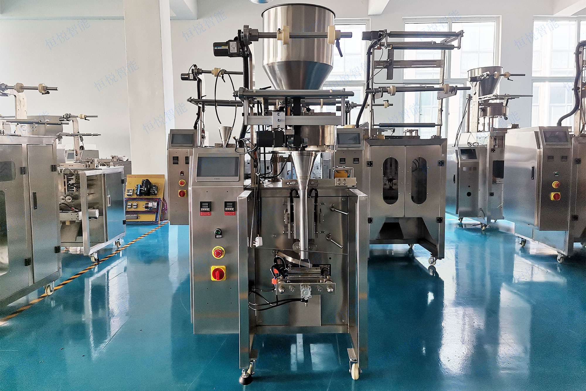 PLC控制的全自动食品颗粒91麻豆免费视频网站