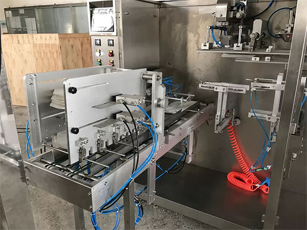 水平给袋式91麻豆免费视频网站上袋机构