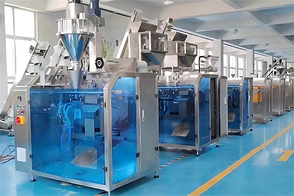 小型水平给袋式91麻豆免费视频网站根据用户现场的需要配置