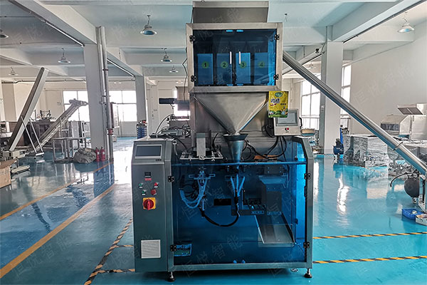 小型给袋式91麻豆免费视频网站采用直线布局