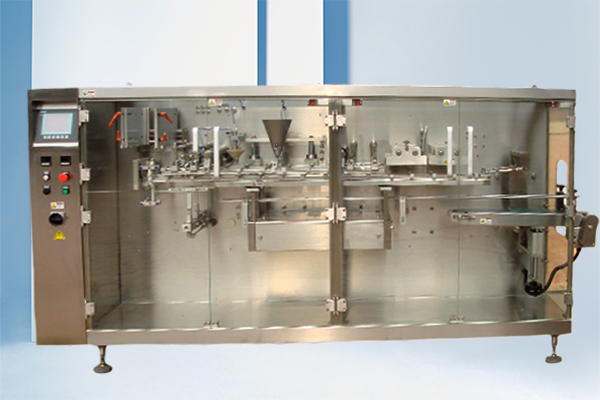 水平给袋式91麻豆免费视频网站可与上下游设备对接